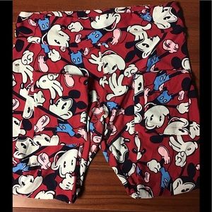 Lularoe TC Mickey Mouse Disney leggings